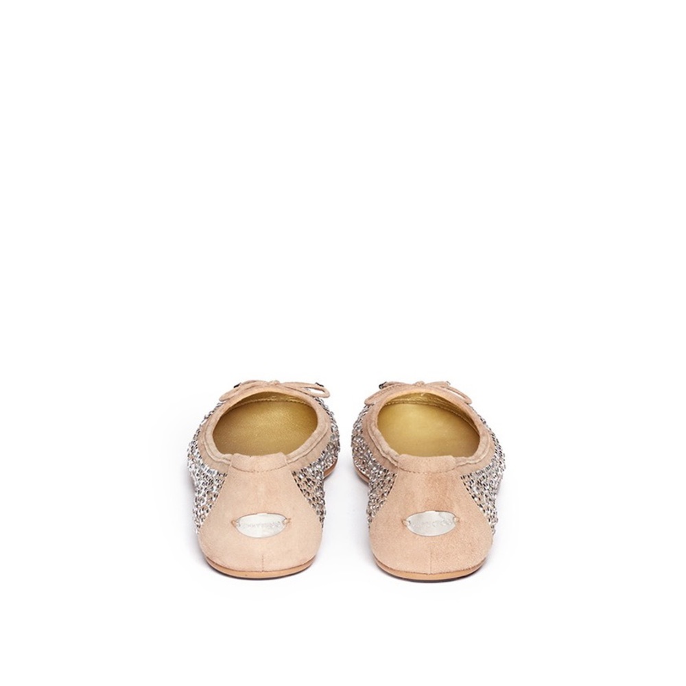 Jimmy Choo Rhinestone Flats - Picture 8 of 9